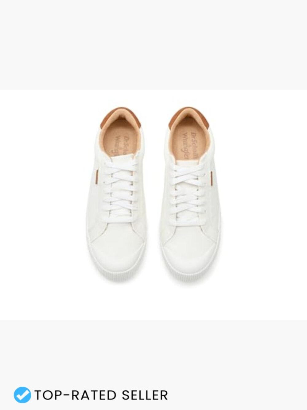 Platform Lace Up Sneakers Retro Tennis Shoes Sustainable Faux Leather - Picture 2 of 7